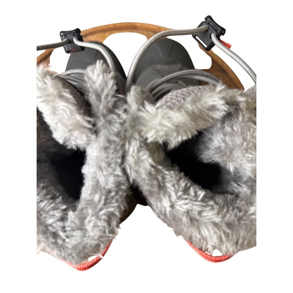 Columbia Bugaboot III Women's Waterproof Faux Fur Winter Boots Size 5 Gray & Ora - Picture 7 of 11